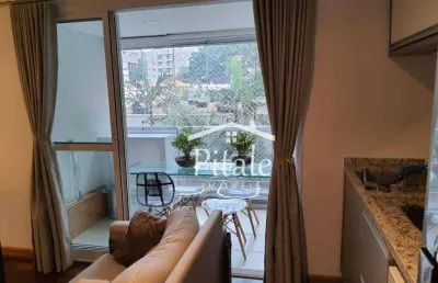 Studio com 1 dormitório para alugar, 31 m² por r$ 4.138/mês - sumaré - são paulo/sp