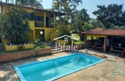 Chácara com 3 dormitórios à venda, 1000 m² por r$ 650.000,00 - terras de são felipe (caucaia do alto) - cotia/sp
