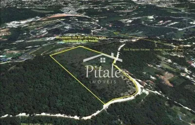 Terreno à venda, 27354 m² por r$ 3.700.000,00 - chácaras uirapuru - embu das artes/sp