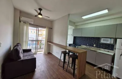 Apartamento com 1 dormitório para alugar, 38 m² por r$ 3.170,00/mês - granja viana - cotia/sp