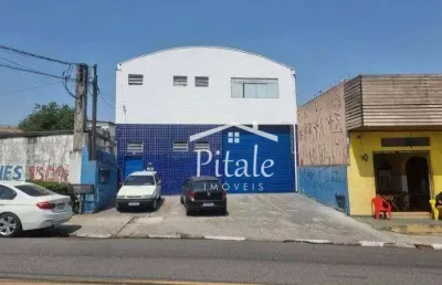 Galpão, 450 m² - venda por r$ 2.500.000,00 ou aluguel por r$ 14.000,01/mês - ayrosa - osasco/sp