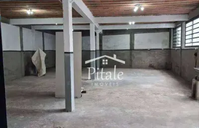 Salão para alugar, 160 m² por r$ 4.800,00/mês - jardim portão vermelho - vargem grande paulista/sp