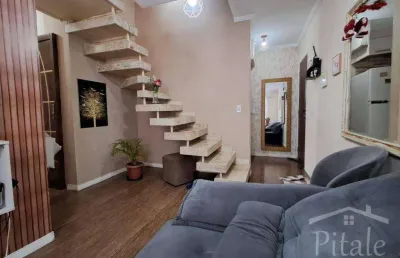 Apartamento duplex com 3 dormitórios à venda, 138 m² por r$ 399.000,00 - morro grande - cotia/sp
