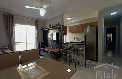 Apartamento com 2 dormitórios à venda, 52 m² por r$ 265.000,00 - jardim rio das pedras - cotia/sp