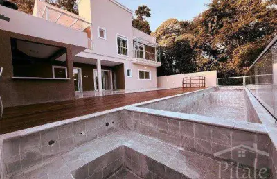 Sobrado com 4 dormitórios à venda, 436 m² por r$ 3.290.000,00 - chácara dos lagos - carapicuíba/sp