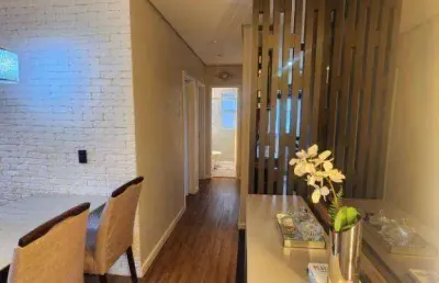 Apartamento mobiliado com 2 dormitórios à venda, 48 m² por r$ 355.100 - novo osasco - osasco/sp