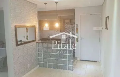 Apartamento com 2 dormitórios para alugar, 46 m² por r$ 1.500,00/mês - parque rincão - cotia/sp