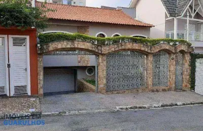 Casa com 3 dormitórios à venda, 398 m² por r$ 1.500.000,00 - vila galvão - guarulhos/sp