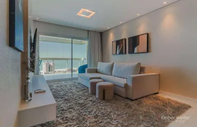 Apartamento com 3 dormitórios à venda, 144 m² por r$ 3.500.000,00 - praia brava - itajaí/sc