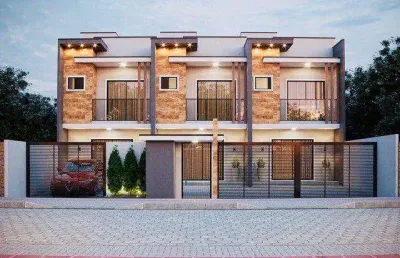 Sobrado com 2 dormitórios à venda, 100 m² por r$ 800.000,00 - armação - penha/sc