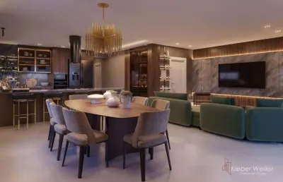 Apartamento com 4 dormitórios à venda, 232 m² por r$ 11.584.421,33 - barra sul - balneário camboriú/sc