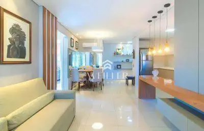 Apartamento com 2 dormitórios à venda, 77 m² por r$ 1.100.000,00 - fazenda - itajaí/sc