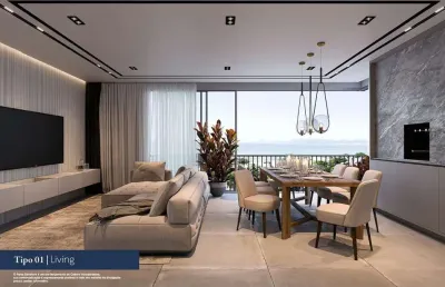 Apartamento com 3 dormitórios à venda sendo 3 suítes, 122.7 m² por - r$ 2.350.000,00 - perequê - porto belo/sc
