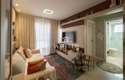 Apartamento com 2 dormitórios à venda, 75 m² por r$ 731.400,00 - são joão - itajaí/sc