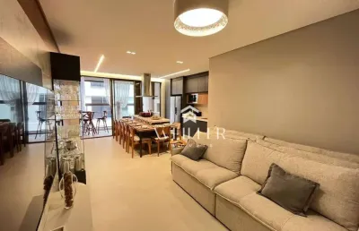 Apartamento com 3 dormitórios à venda, 136 m² por r$ 3.350.660 - praia brava - itajaí/sc