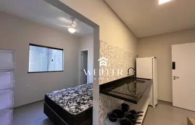 Loft com 1 dormitório para alugar, 25 m² por r$ 1.950,00/mês - espinheiros - itajaí/sc