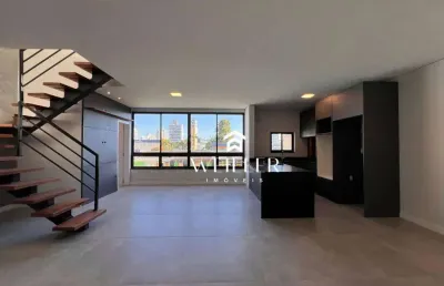 Apartamento duplex para locação no centro - itajaí/sc