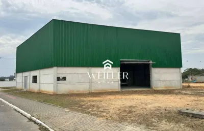 Galpão com 580m² e amplo pátio para venda ou locação em itajaí – bairro itaipava