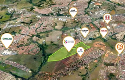 Terreno à venda na Avenida 1, Jardim Florida, Hortolândia