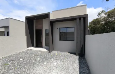 Casas novas para venda no balneário jardim da barra, centro de itapoá / sc.