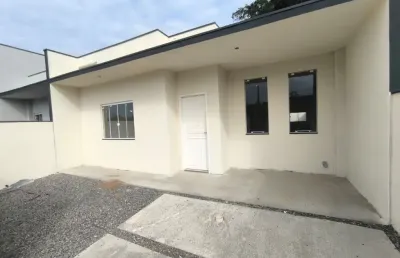Casas novas para venda no balneário princesa do mar, localizado na cidade de itapoá / sc.
