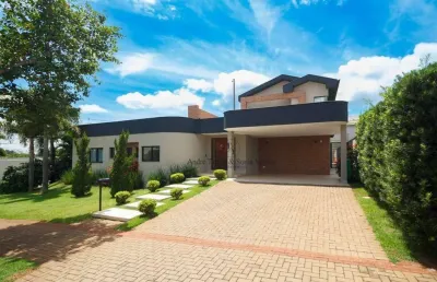 Casa com 3 dormitórios à venda, 318 m² por r$ 3.490.000,00 - sun lake residence - londrina/pr