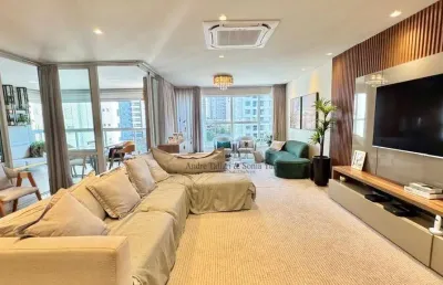 Apartamento com 3 dormitórios à venda, 183 m² por r$ 1.900.000,00 - gleba fazenda palhano - londrina/pr