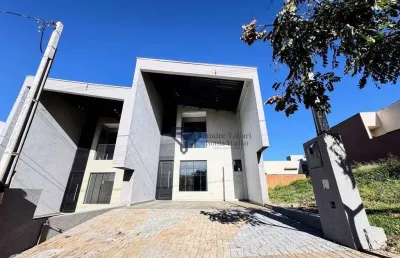 Sobrado com 3 dormitórios à venda, 137 m² por r$ 950.000 - jardim ecoville i - cambé/pr