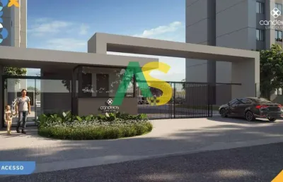 Candeias life club apartamento 2 quartos sendo 1 suíte varanda -1 vaga-lazer - mcmv imperdível