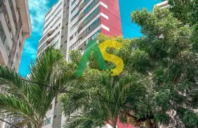 Apartamento de luxo à venda em boa viagem, recife-pe  1 quarto, 1 suíte, 2 salas, 1 banheiro, 1 vaga de garagem