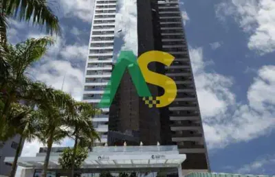Flat mobiliado a venda no transamérica prestige na avenida boa viagem, alto padrão.