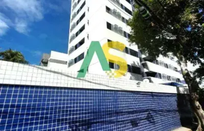 Apartamento 02 quartos em olinda, 50m2, semi-mobiliado, próximo da faculdade de medicina.