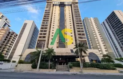 Golden beach, flat mobiliado, 38m2 na beira mar de piedade, excelente opção de investimento.