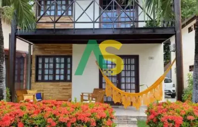 Casa de luxo com 03 quartos, 02 suítes a venda na beira mar da praia de maria farinha, 144 m2