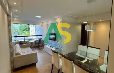 Apartamento mobiliado a venda nos aflitos, 74 m², lazer completo, finamente decorado.