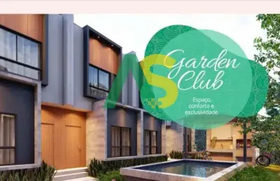 Condomínio garden club, casa duplex com 03 quartos, 02 suítes, 82m² na caxanga