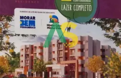 Start nature residence apartamento à venda no curado, jaboatão -pe: minha casa minha vida - morar bem- 2 quartos com lazer.