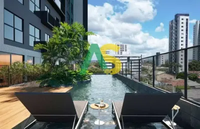Apartamentos tipo flat à venda na madalena, 24m², 1 vaga, lazer