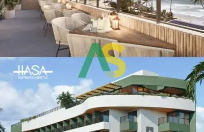 Flat a venda a 200 metros da beira mar, praia de porto de galinhas, excelente investimento