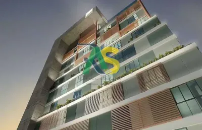 Venda de apartamento de luxo em boa viagem, recife-pe: 1 quarto, 1 suite, 1 sala, 1 banheiro, 1 vaga, 46,86m².