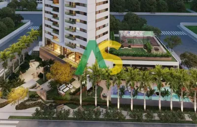 Apartamento de luxo em boa viagem - 4 quartos, 2 suítes, 2 salas e 2 vagas. edf.alameda jardins - recife-pe - 131,82 m².