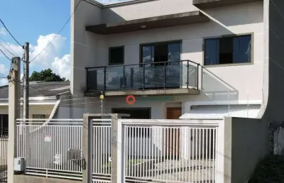 Sobrado com 270 m2 à venda, 270 m² por r$ 950.000,00- bairro santana - guarapuava/pr