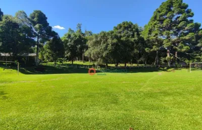 Chácara com 7 dormitórios à venda, 121000 m² por r$ 2.700.000,00 - guairacá - guarapuava/pr