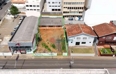 Terreno à venda, 608,60 m² por r$ 3.300.000 - centro - guarapuava/pr