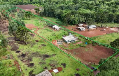 Chácara à venda, 12100 m² por r$ 450.000 - guabiroba - guarapuava/pr
