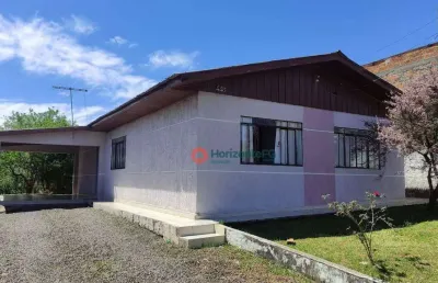 Casa com 3 dormitórios à venda, 100 m² por r$ 320.000 - morro alto - guarapuava/pr