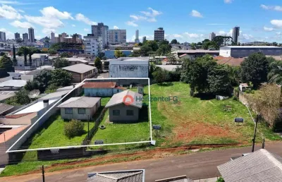 Terreno à venda, 1.056 m² por r$ 1.056.000 - dos estados - guarapuava/pr