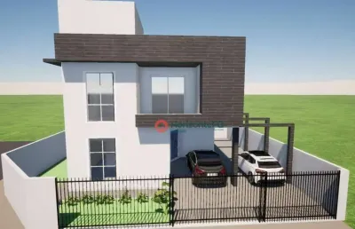 Sobrado com 4 dormitórios à venda, 183 m² por r$ 980.000,00 - dos estados - guarapuava/pr