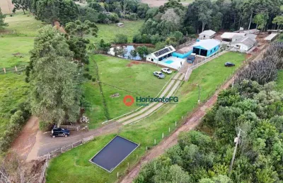 Chácara  à venda, 40.000 m² por r$ 1.500.000 - zona rural - guarapuava/pr