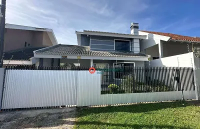 Sobrado com 3 dormitórios para alugar, 200 m² por r$ 3.800,00/mês - santa cruz - guarapuava/pr